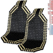 2x Holzkugel Sitzauflage