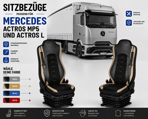 Lkw sitzbezug sitzbezüge - 2x,